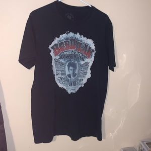 Lucky Brand Large Bob Dylan Black T-shirt